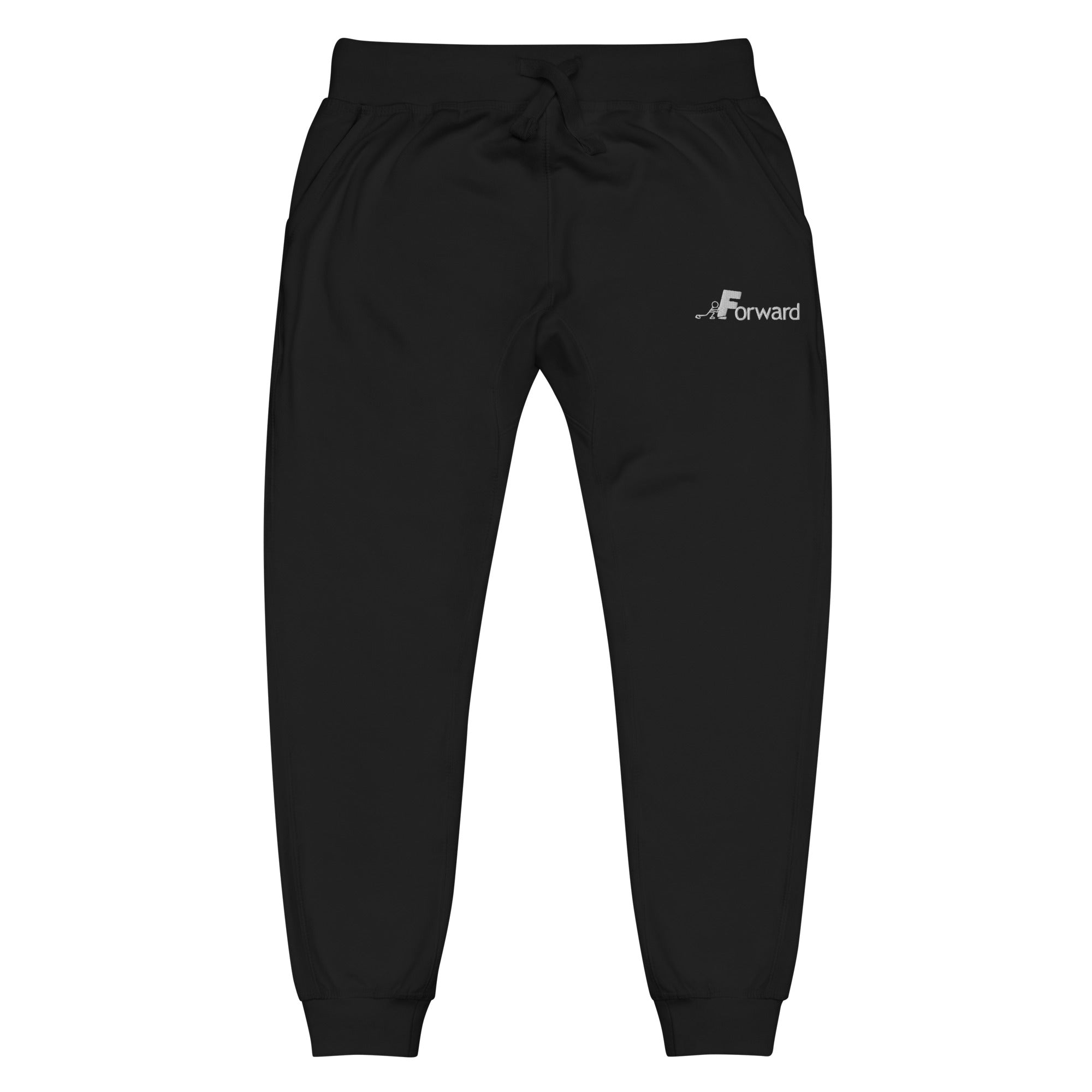 Embroidered Push Forward Co. Logo Unisex fleece sweatpants